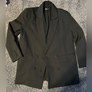White Fox Boutique Black Oversized Blazer
